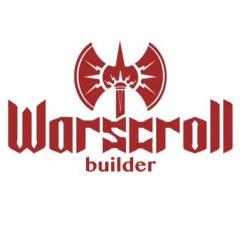 aos warscroll builder|Army building tools for age of Sigmar and Warhammer。